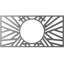 Médaillon de plafond en PVC de qualité architecturale Hoover-40715036-40716859