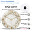 Horloge murale 12 po