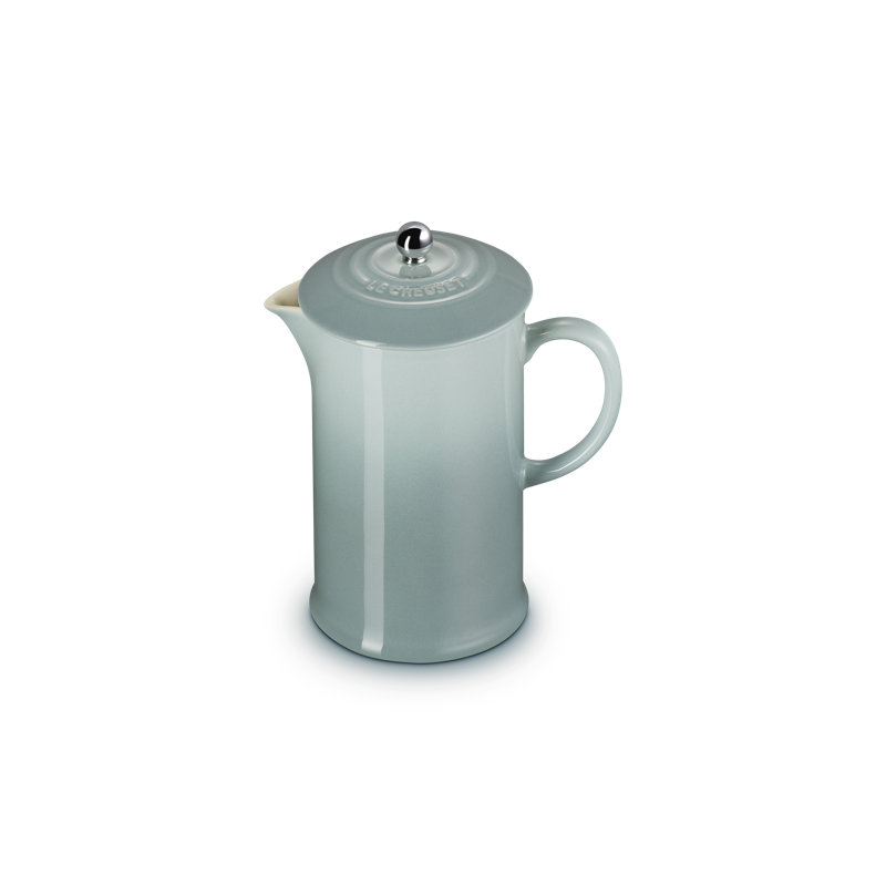 Le Creuset Stoneware 34 Oz. French Press, Sea Salt, Sea Salt