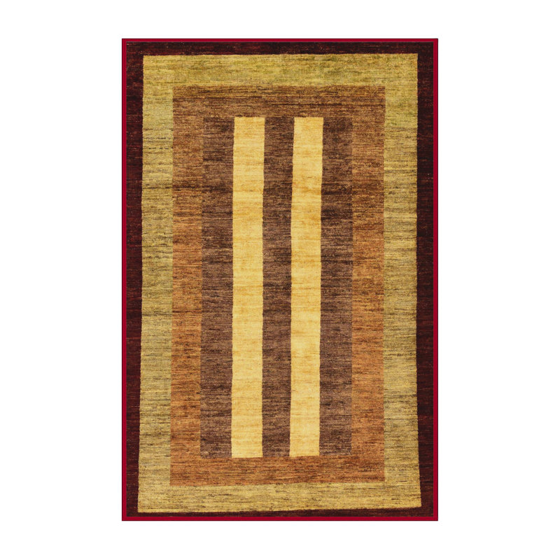Abstract Indoor Rug, Rectangle 7' x 9'