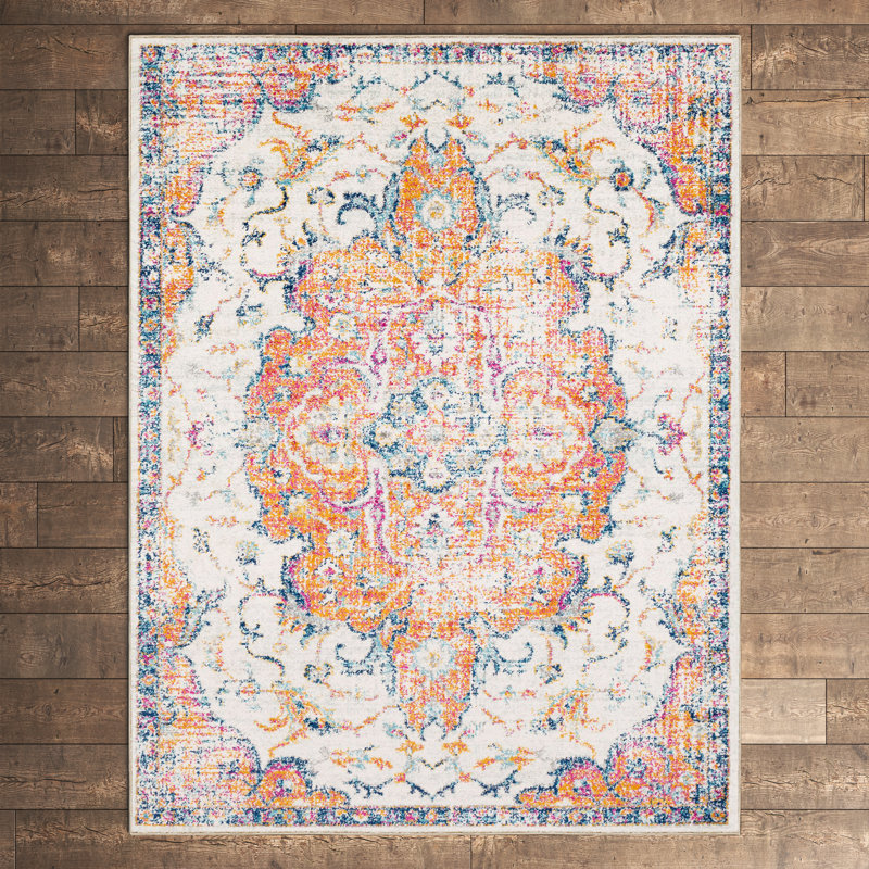 Assunta Oriental Indoor Rug, Rectangle 7'10" x 10'3"