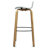 Brees Counter Stool with Metal Frame-1061402516