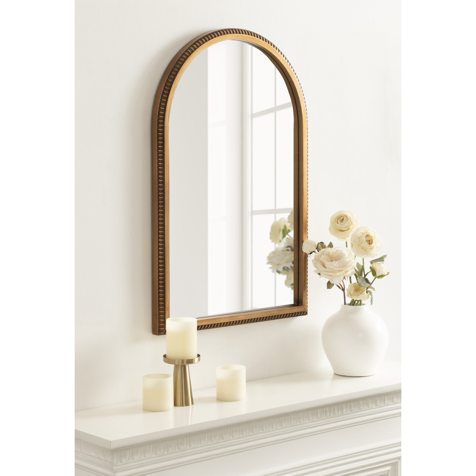 20" Accent Mirror, Gold