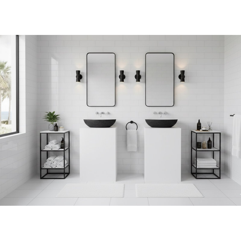 Vast Studio Vessel Sink – Oval Countertop Basin with Smooth Interior, Metallic Luxury Finish & Modern Spa-Inspired Sculpted Design