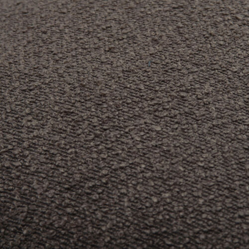 Coussin décoratif Amalfi Boucle, Bas, 20 po x 20 po, Brun