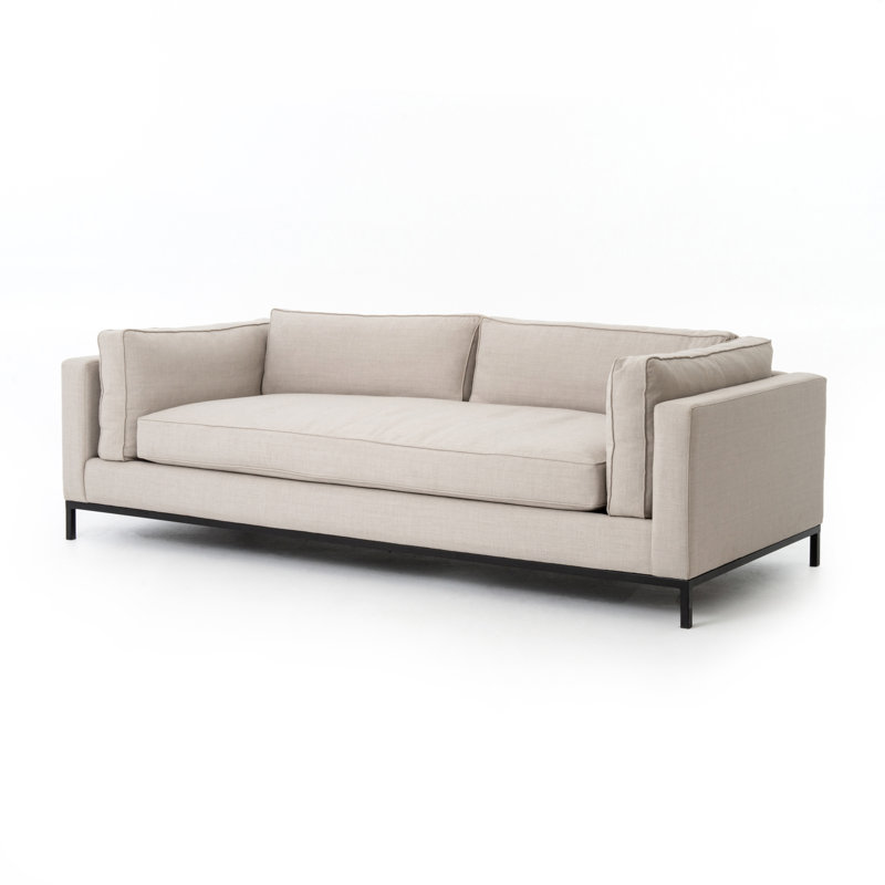 Grammercy Sofa, Beige Polyester Blend