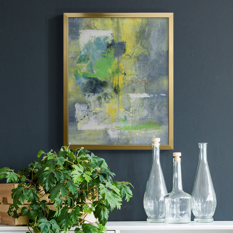 Impression «Sweet Things II», Toile avec cadre doré, Non, H 27 po x l 18 po