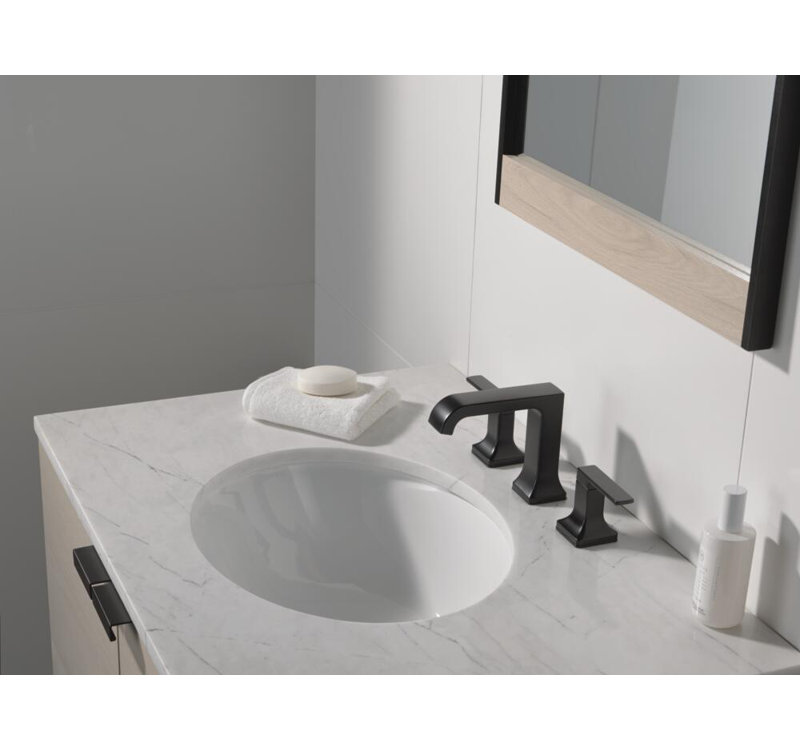 Robinet pour salle de bain Velum, Noir mat