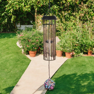 Carillon en tube d'or 34 po