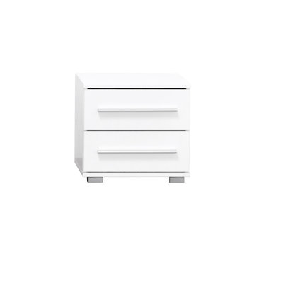 Petrarch 41cm W Manufactured Wood Bedside Table