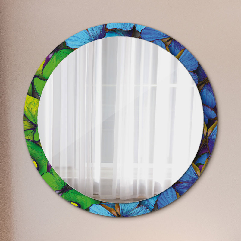 Huldar Glass Flat Wall Mirror