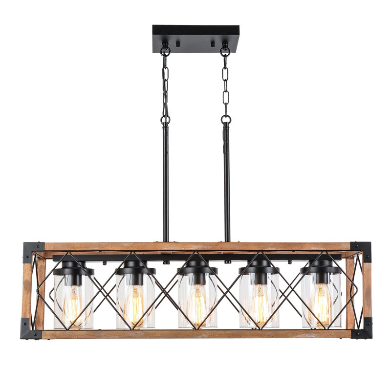 32.7" 5-Light Kitchen Island Lighting