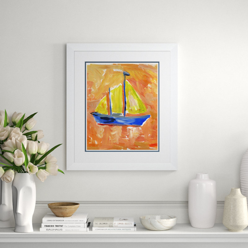 Hampton Sail Giclee Print by Dana Gibson