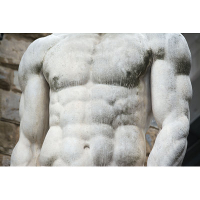 Corianne Hercules Statue par - Photographie sur toile tendue