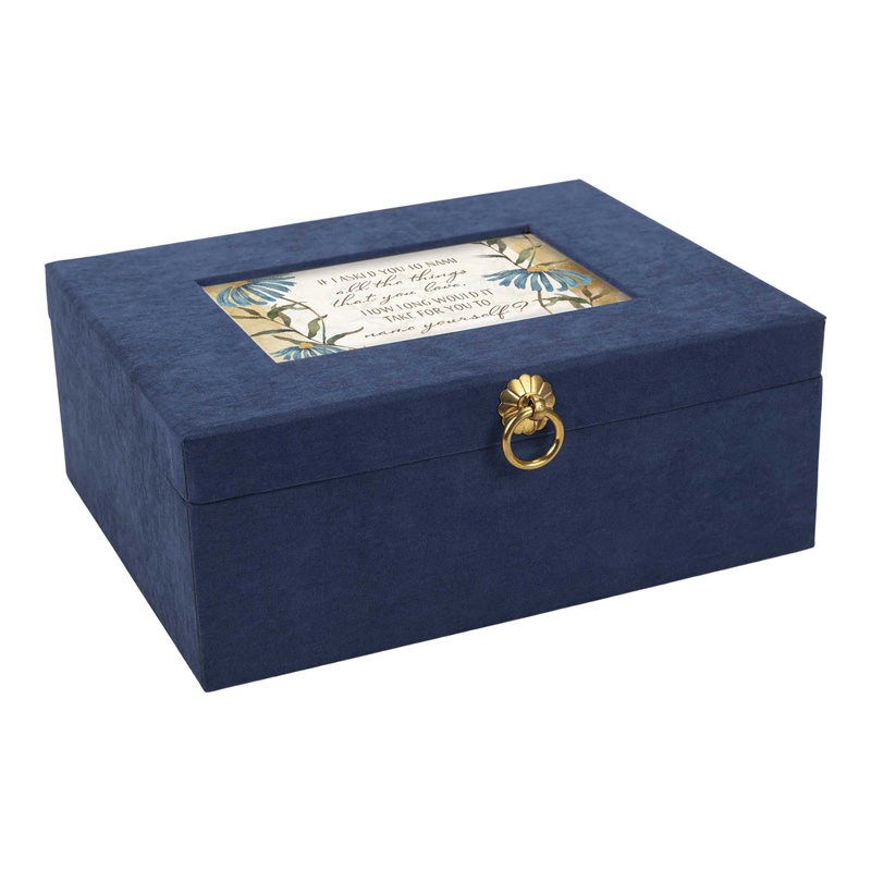 Boîte à souvenirs en tissu Maleaha