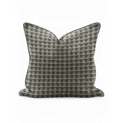 Furley Grey Down Filled 24x24 Pillow