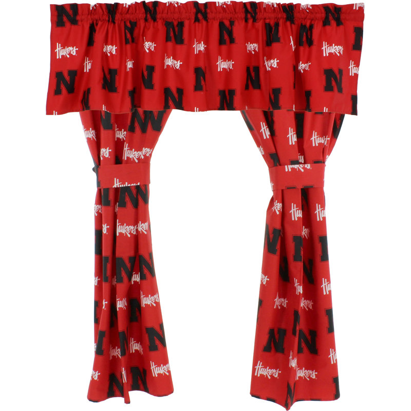 NCAA Tailored Window Valance