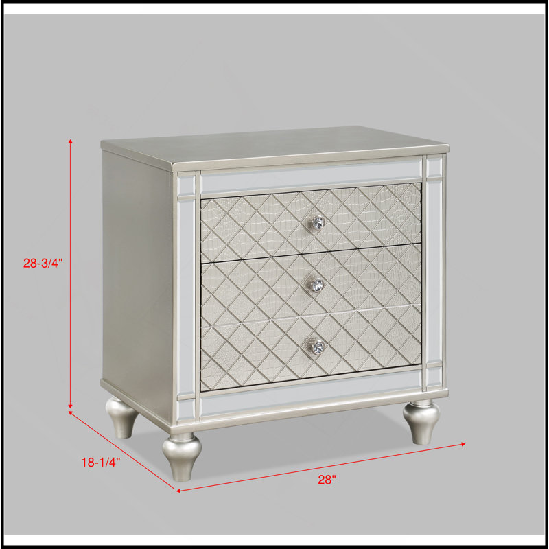 Table de chevet - Champagne