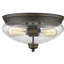 Plafonnier encastré 2 lumières 13 po Reichert-23981968-40963416
