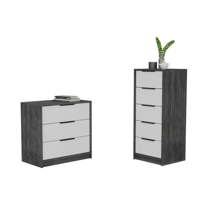 Ensemble de 2 commodes