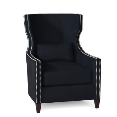 Fauteuil à oreilles à housse de coussin large de 29 po Corbin