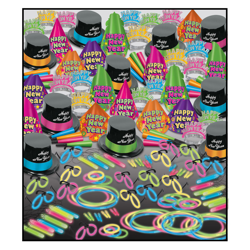 Neon Glow Super Bonanza Deluxe Asst 100
