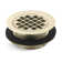 Kohler Round Shower Drain for Use with 2" Metal or Plastic Pipe, Gasket Included