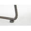 Adele Upholstered Counter Stool with Metal Frame