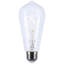 6 Watt LED - Flex Gray Filament - ST19 Loop - Medium Base - 2700K CCT - Clear - 120 Volt
