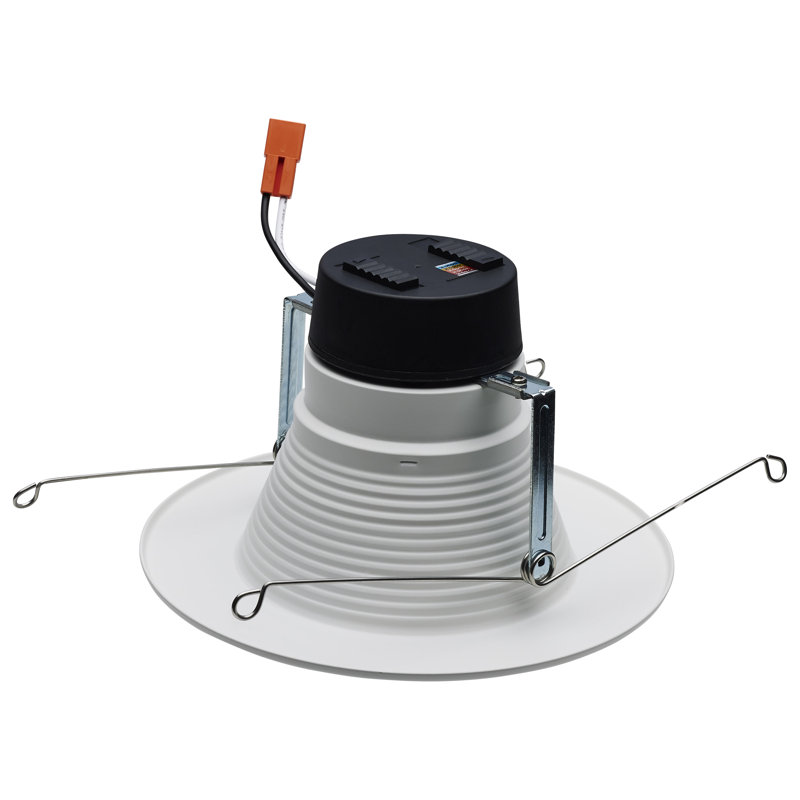 5" Round White Selectable CCT Dimmable LED Recessed Lighting Kit