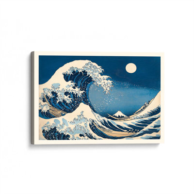 Axtin -Midnight Crest Wrapped Canvas Print Canvas