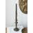 Sculptural Black Iron Candle Holder-220327834