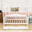 Twin Size Wood Canopy Daybed With 2 Drawers And Slats-1022151176