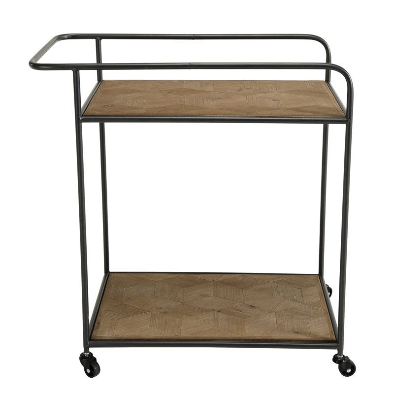 Waters Wood Bar Cart