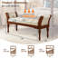 Banc de repose-pieds Westcliffe Mid-Century-1768035771