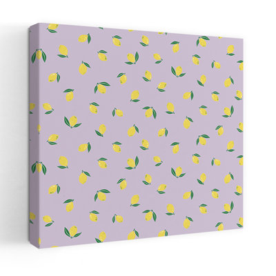 Contemporary Art Lavender Spring Summer Art