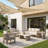 Sunlit Springs Sofa Gray