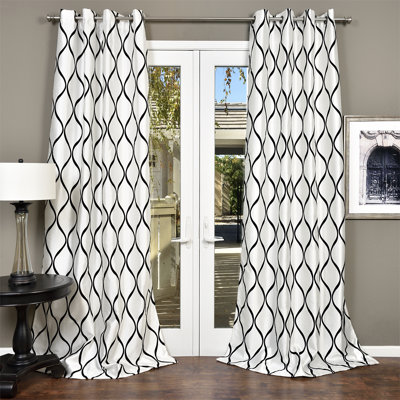 Carman Semi Sheer Curtain Single Panel