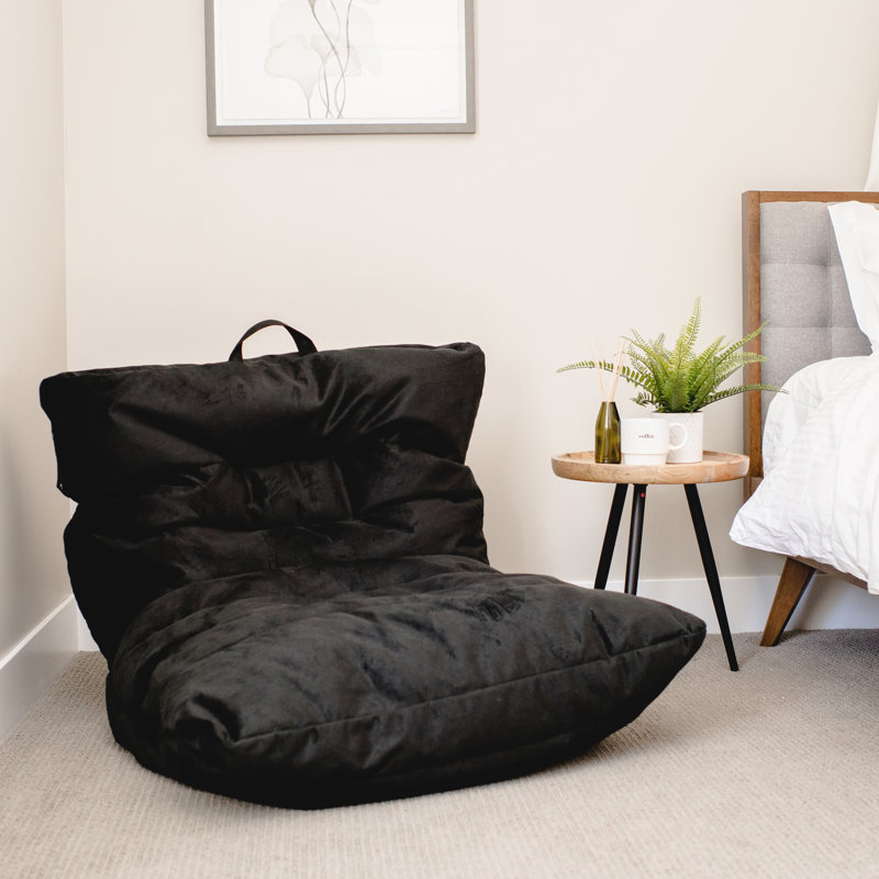 Flâneuse sac de pois Big Joe Roma, Peluche noire