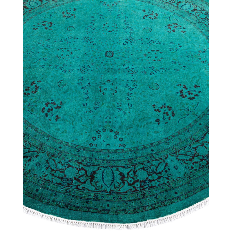 Cloyed One-of-a-Kind 6' 1" x 6' 1" Hand Knotted Area Rug