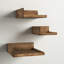 Vincenzo 3 Piece Square Solid Wood Corner Shelf