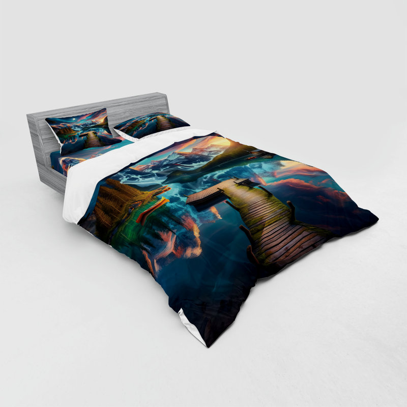 Polyester Duvet Cover, Queen Duvet Cover + 3 Additional Pieces