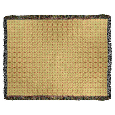 Couverture en coton tissé Katelyn Elizabeth