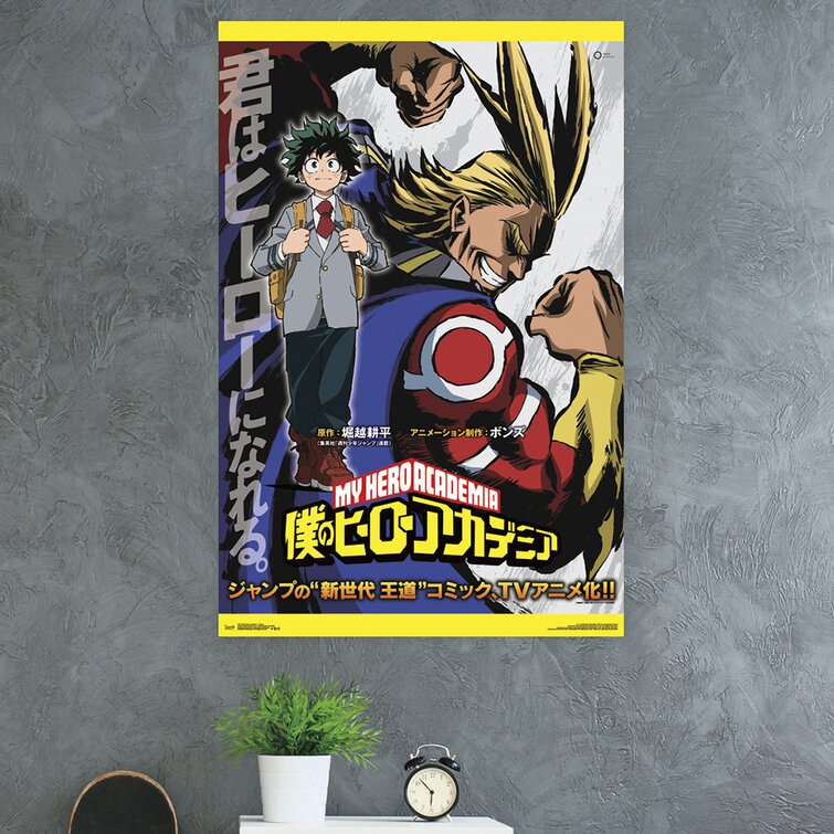 My Hero Academia - Manga / Anime TV Show Poster / Print (Characters)