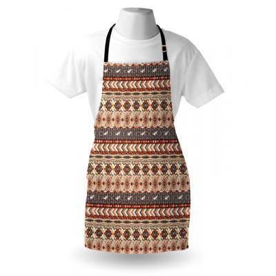 Native Culture Geometric Motif Apron
