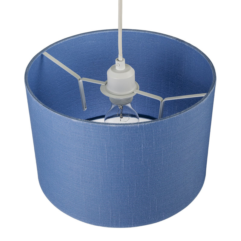 20 cm H Drum Fabric Lamp Shade ( Slip-On ), Manor