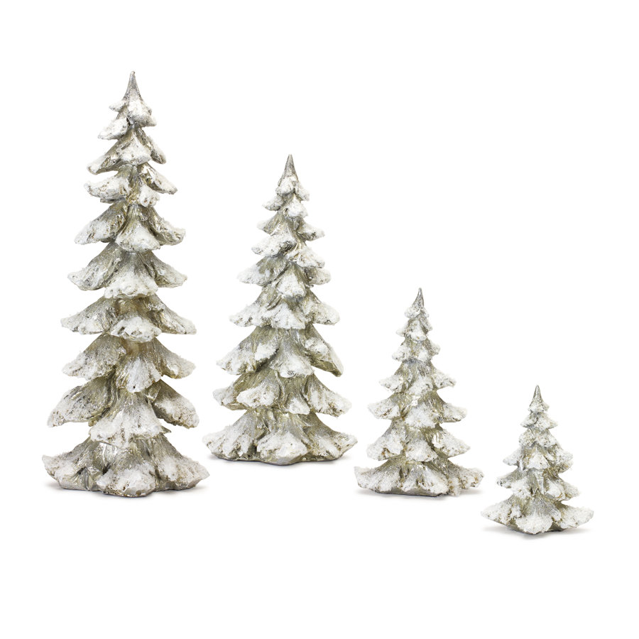 4 Piece Tabletop Tree Set