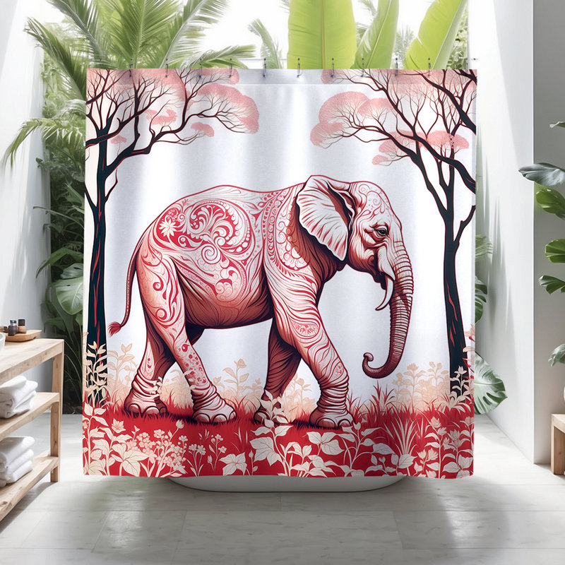 Rideau de douche Harpsburg Elephant