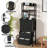 Nightstand with 4-Drawer LED Charging with 2 USB Ports & 2 Outlets, 2 Shelves, Adjustable Height for Bedroom-1427674198-1427674200