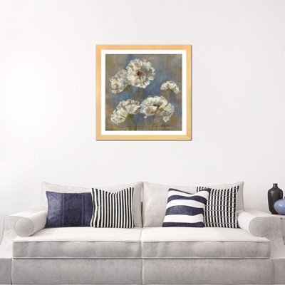 «Flowers in Morning Dew I» par Silvia Vassileva - reproduction d'art